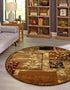 Bistro Lounge Collection Area Rug -  Affogato