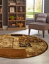 Bistro Lounge Collection Area Rug -  Affogato