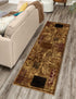 Bistro Lounge Collection Area Rug -  Affogato