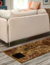 Bistro Lounge Collection Area Rug -  Affogato Runner Beige  lifestyle 53