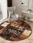 Bistro Lounge Collection Area Rug -  Affogato