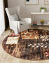 Bistro Lounge Collection Area Rug -  Affogato