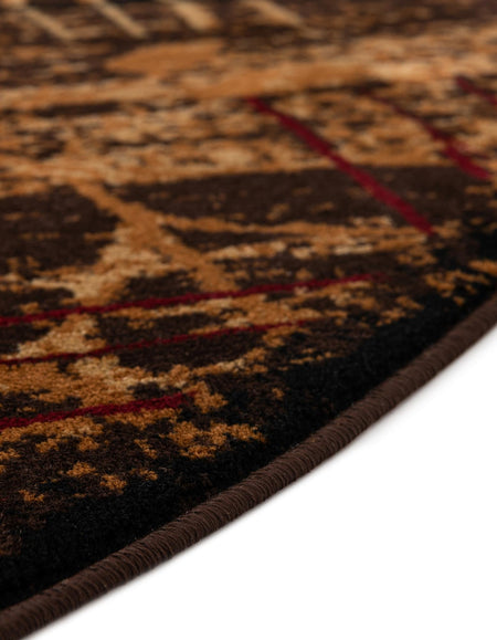 Bistro Lounge Collection Area Rug -  Affogato