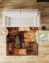 Bistro Lounge Collection Area Rug -  Affogato Square Brown  lifestyle 152