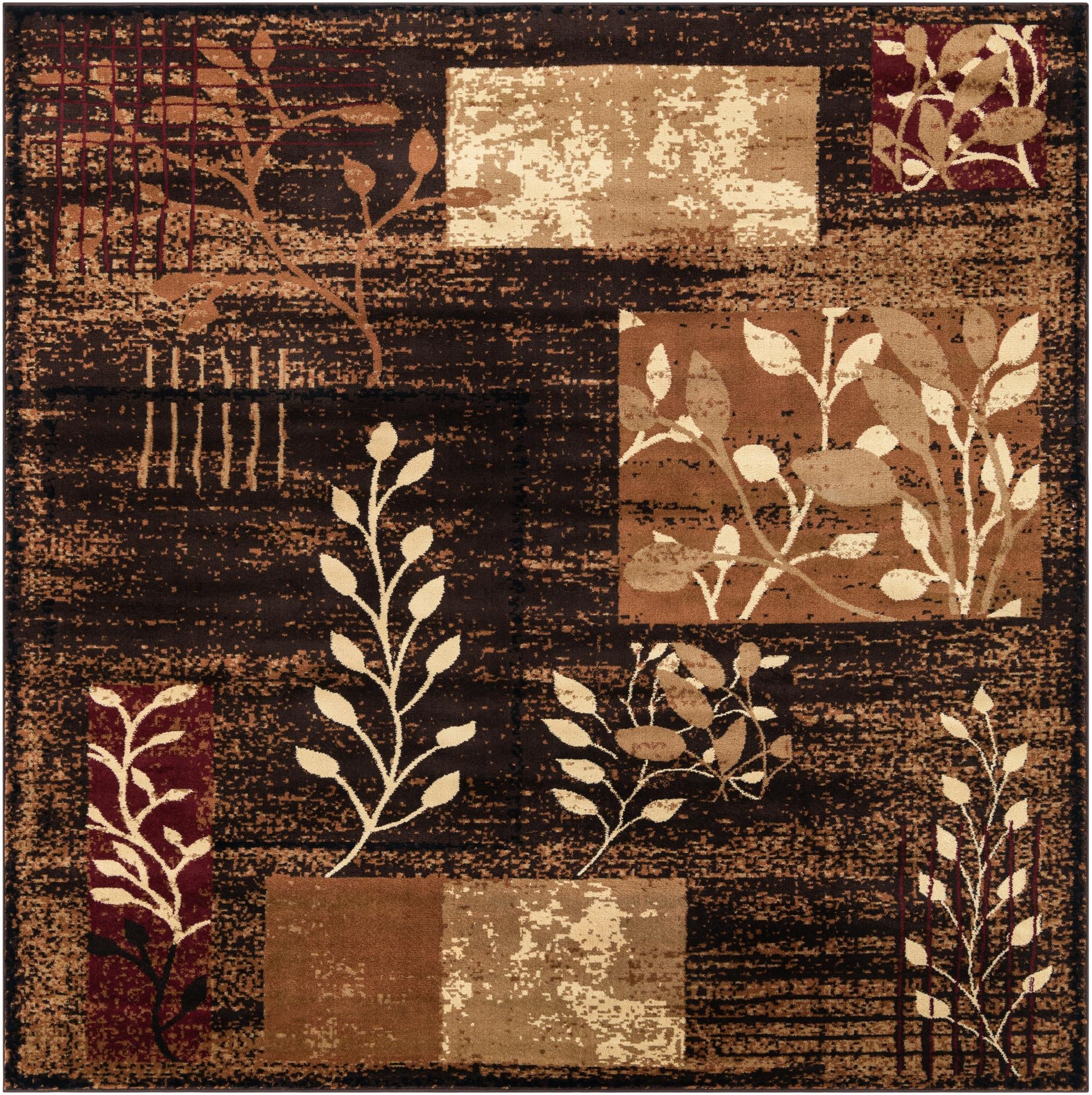 Bistro Lounge Collection Area Rug -  Affogato