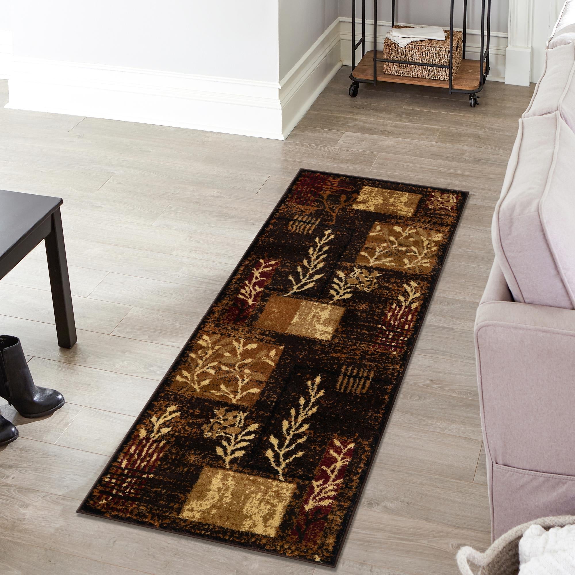 Bistro Lounge Collection Area Rug -  Affogato