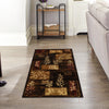 Bistro Lounge Collection Area Rug -  Affogato Runner Brown  lifestyle 162