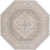 Savannah Series Collection Area Rug -  Augusta (Mink) Octagon Mink  lifestyle 17