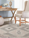 Sierra Sands Collection Area Rug -  Sedona Round Sandy Beige  lifestyle 18