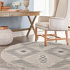 Sierra Sands Collection Area Rug -  Sedona Round Sandy Beige  lifestyle 43