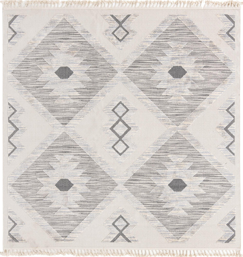 Sierra Sands Collection Area Rug -  Sedona Square Sandy Beige  lifestyle 11