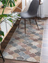 Geo Garden Lattice Collection Area Rug -  Casablanca