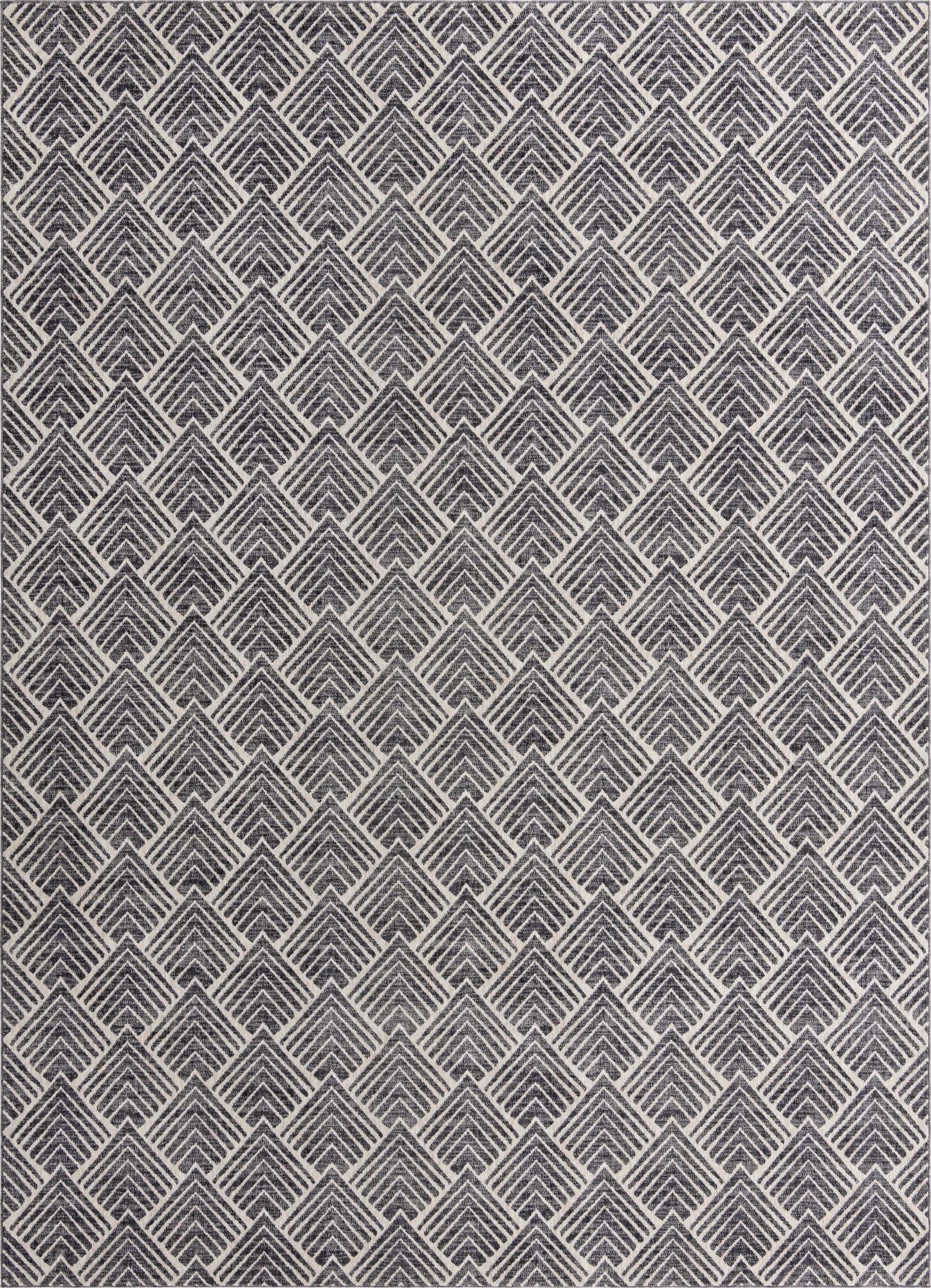 Geo Garden Lattice Collection Area Rug -  Casablanca