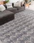 Geo Garden Lattice Collection Area Rug -  Casablanca