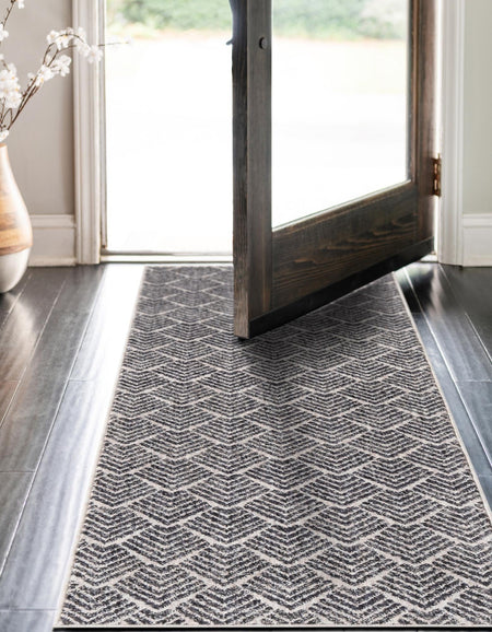 Geo Garden Lattice Collection Area Rug -  Casablanca