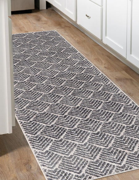 Geo Garden Lattice Collection Area Rug -  Casablanca