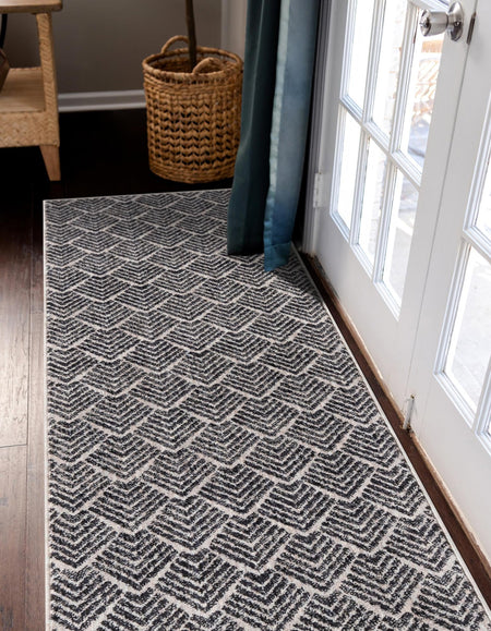 Geo Garden Lattice Collection Area Rug -  Casablanca