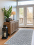 Geo Garden Lattice Collection Area Rug -  Casablanca