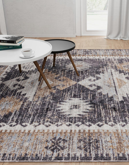 Desert Modern Eco Rug Series Collection Area Rug -  Mojave