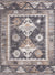 Desert Modern Eco Rug Series Collection Area Rug -  Mojave Rectangle Charcoal Gray Main