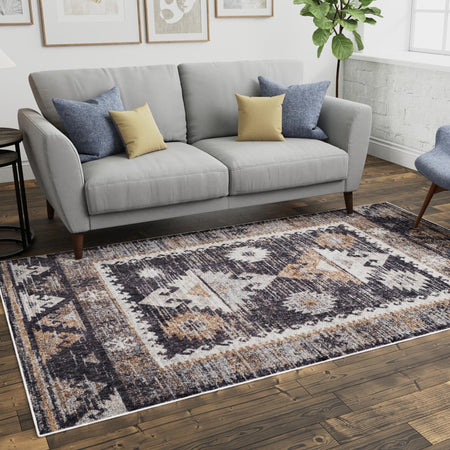 Desert Modern Eco Rug Series Collection Area Rug -  Mojave