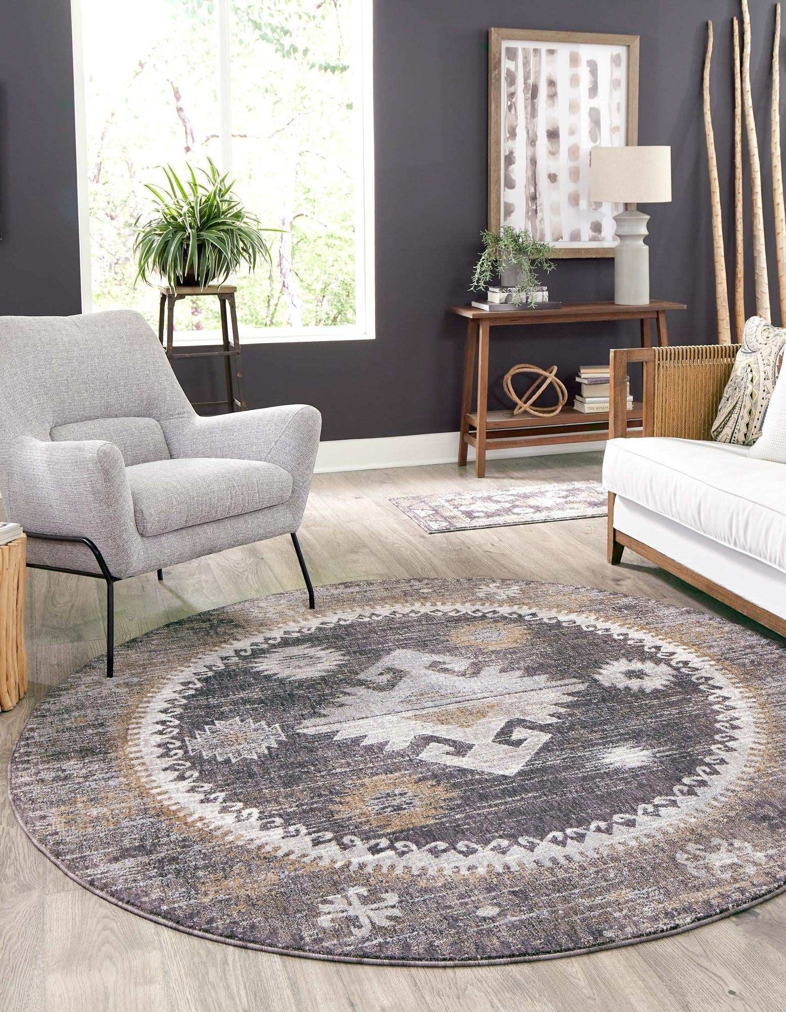 Desert Modern Eco Rug Series Collection Area Rug -  Mojave