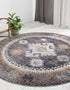 Desert Modern Eco Rug Series Collection Area Rug -  Mojave