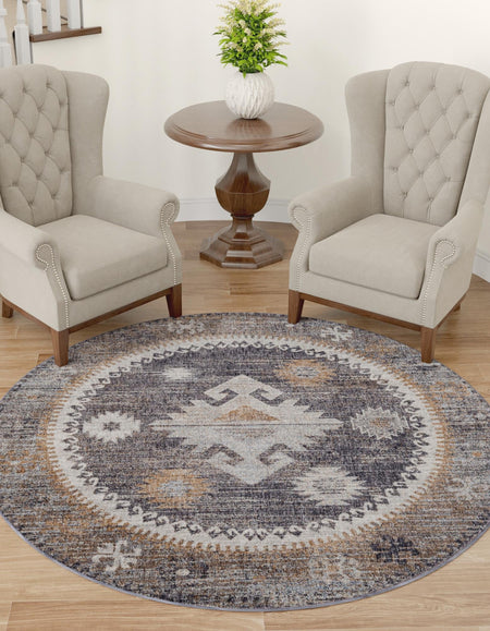 Desert Modern Eco Rug Series Collection Area Rug -  Mojave