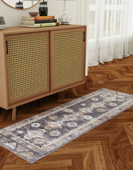 Desert Modern Eco Rug Series Collection Area Rug -  Mojave