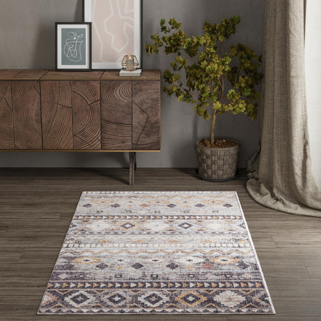 Desert Modern Eco Rug Series Collection Area Rug -  Sonora