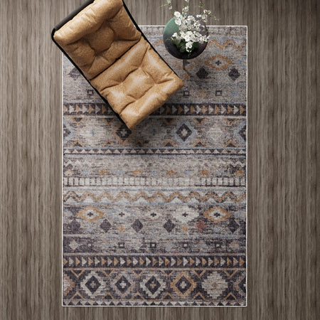 Desert Modern Eco Rug Series Collection Area Rug -  Sonora