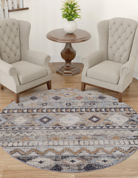 Desert Modern Eco Rug Series Collection Area Rug -  Sonora