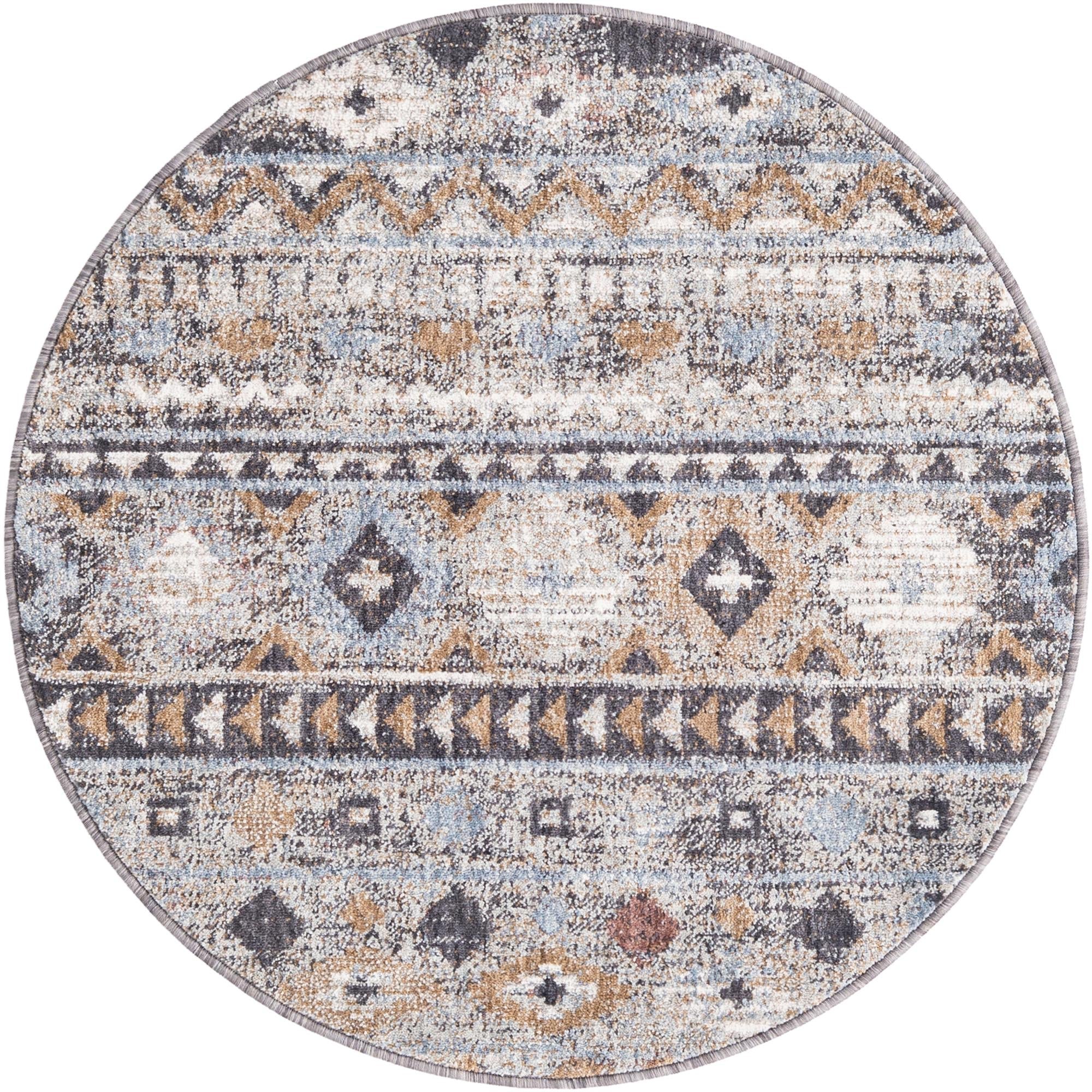 Desert Modern Eco Rug Series Collection Area Rug -  Sonora