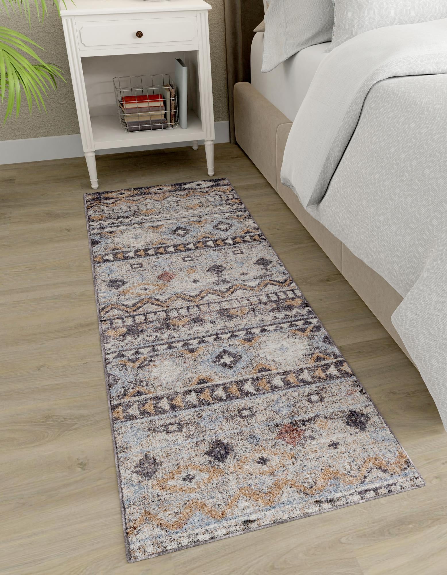 Desert Modern Eco Rug Series Collection Area Rug -  Sonora