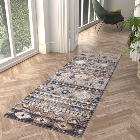 Desert Modern Eco Rug Series Collection Area Rug -  Sonora