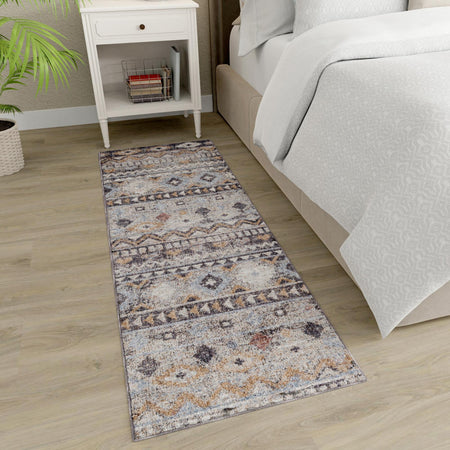 Desert Modern Eco Rug Series Collection Area Rug -  Sonora