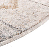 Desert Modern Eco Rug Series Collection Area Rug -  Taos Round Ivory  lifestyle 36