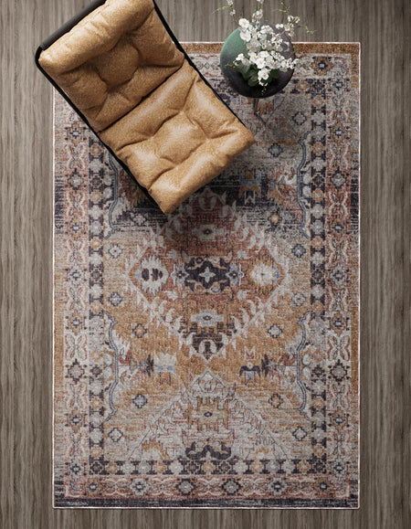 Desert Modern Eco Rug Series Collection Area Rug -  Navajo