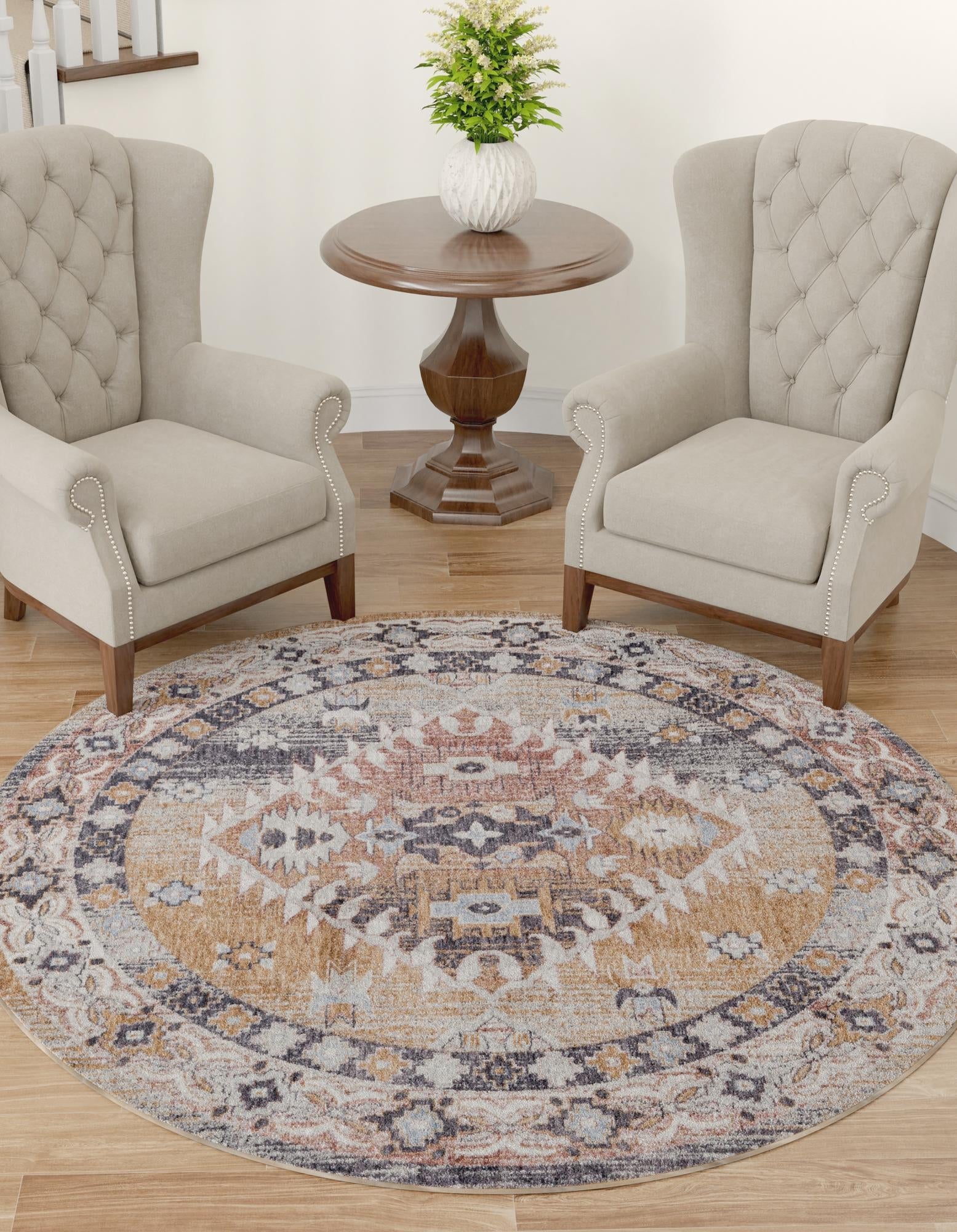 Desert Modern Eco Rug Series Collection Area Rug -  Navajo