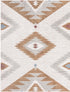 Desert Modern Eco Rug Series Collection Area Rug -  Zion