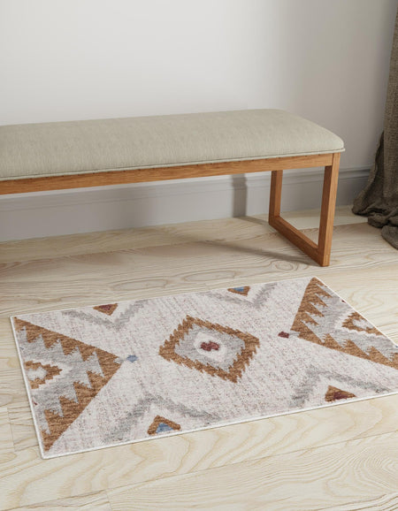 Desert Modern Eco Rug Series Collection Area Rug -  Zion