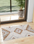 Desert Modern Eco Rug Series Collection Area Rug -  Zion