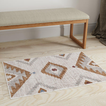 Desert Modern Eco Rug Series Collection Area Rug -  Zion