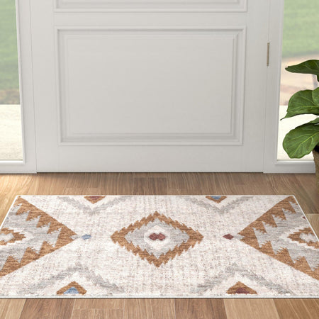 Desert Modern Eco Rug Series Collection Area Rug -  Zion