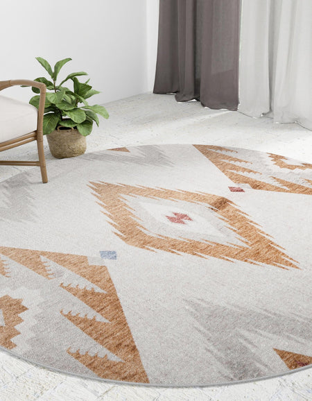 Desert Modern Eco Rug Series Collection Area Rug -  Zion