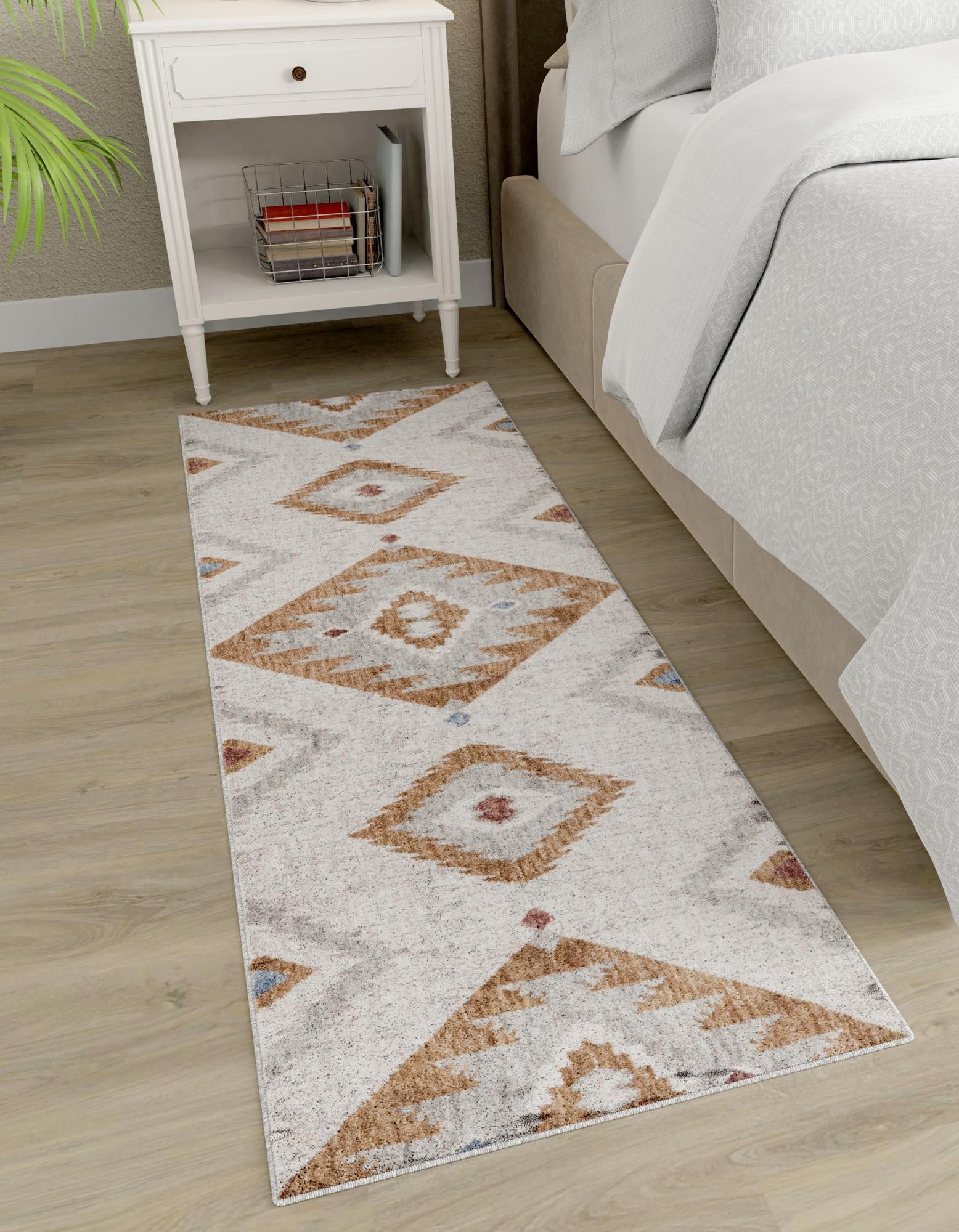 Desert Modern Eco Rug Series Collection Area Rug -  Zion