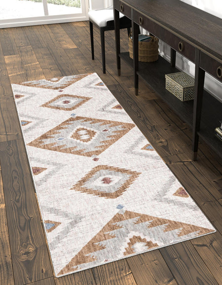 Desert Modern Eco Rug Series Collection Area Rug -  Zion