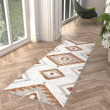 Desert Modern Eco Rug Series Collection Area Rug -  Zion