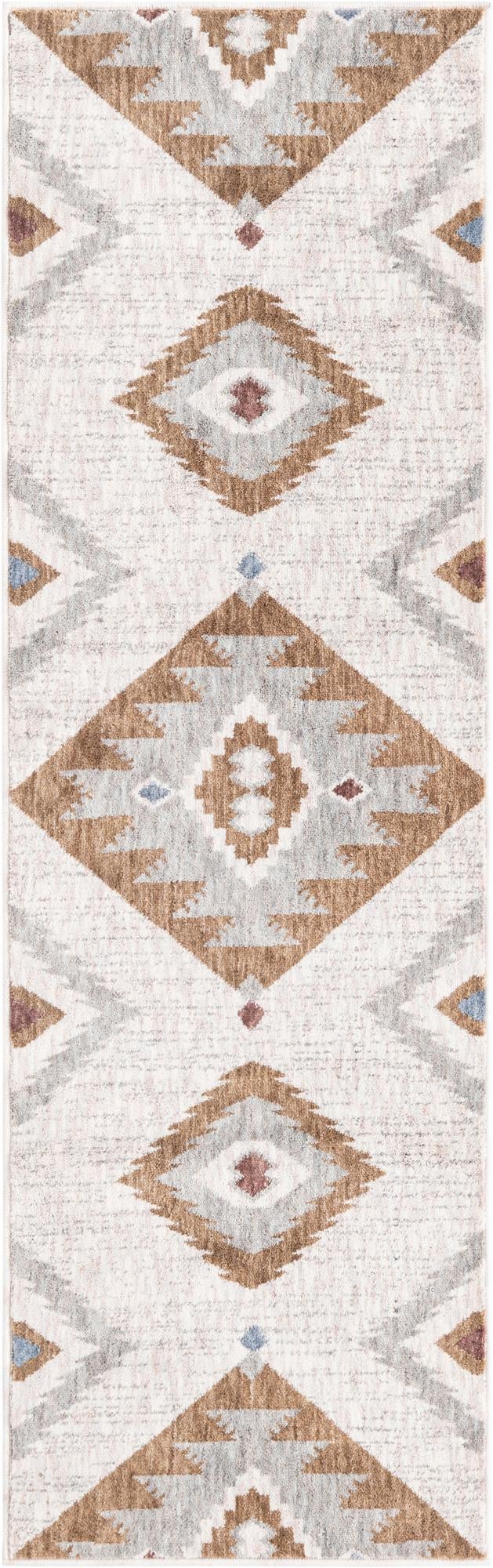 Desert Modern Eco Rug Series Collection Area Rug -  Zion