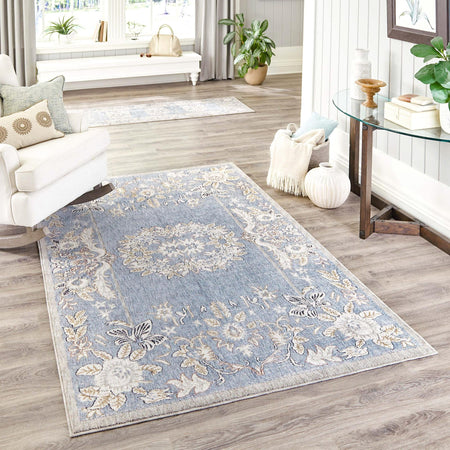 Heritage Harbor Collection Area Rug -  Seabreeze